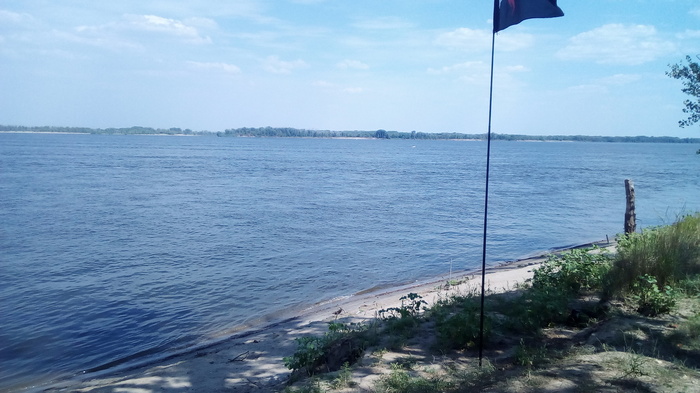 From far away for a long time I rested on the Volga - My, Travels, Volga river, Wild tourism, Longpost