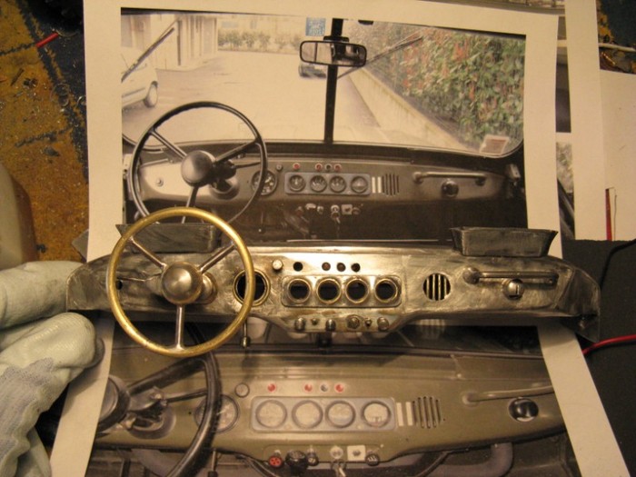 Сделанный вручную из металла УАЗ-469 в масштабе (1/10) | Пикабу