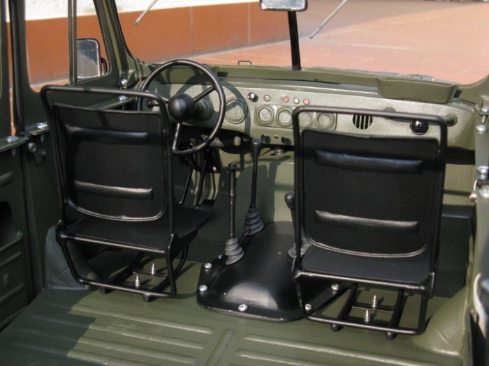 Сделанный вручную из металла УАЗ-469 в масштабе (1/10) | Пикабу