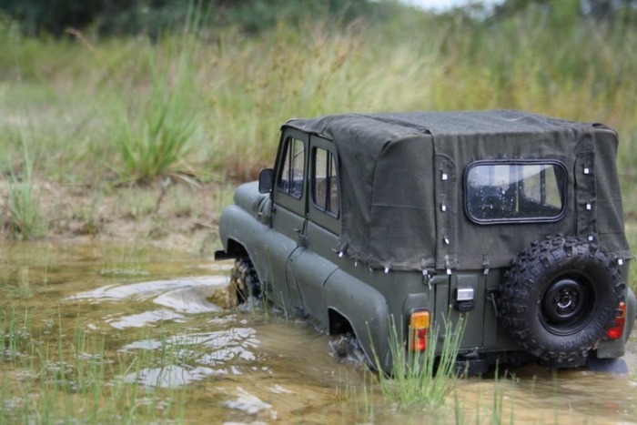 Сделанный вручную из металла УАЗ-469 в масштабе (1/10) | Пикабу