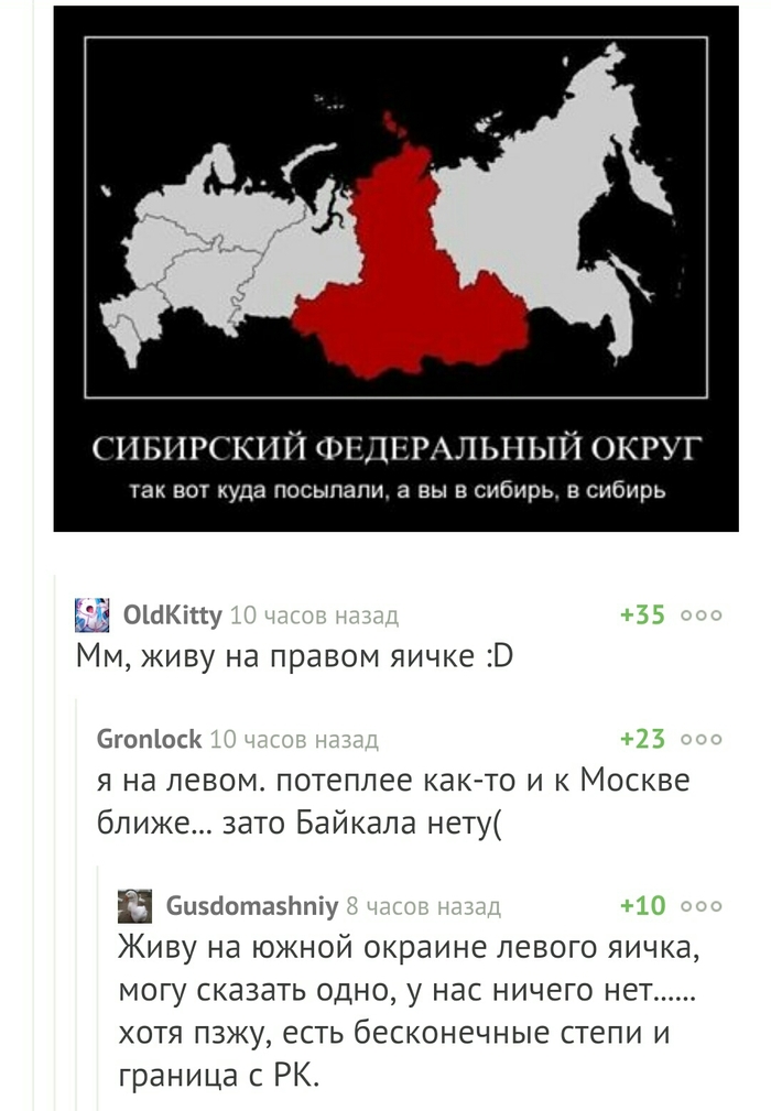 Пикабу: занимательная география - Россия, Сибирь, Яички, Яичко левое, География, Длиннопост