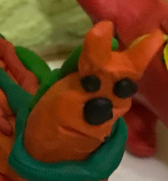 mancat - My, Plasticine, Children, cat, Longpost