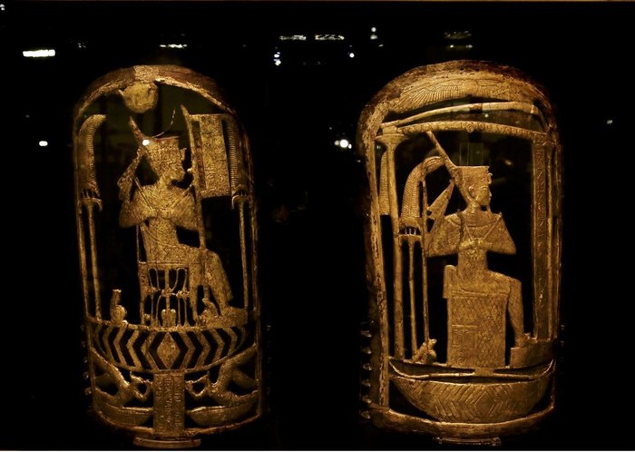 Gold objects from the tomb of Tutankhamen that have not been exhibited before - Ancient Egypt, Tutankhamen, Pharaoh, Mummy, Egyptology, Story, Archeology, Cairo Museum, Longpost