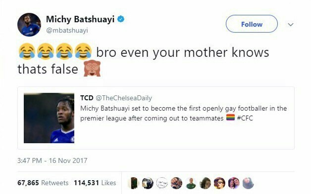 Jokes about the mother from football players. This is a new level - Football, Twitter, Humor, Joke