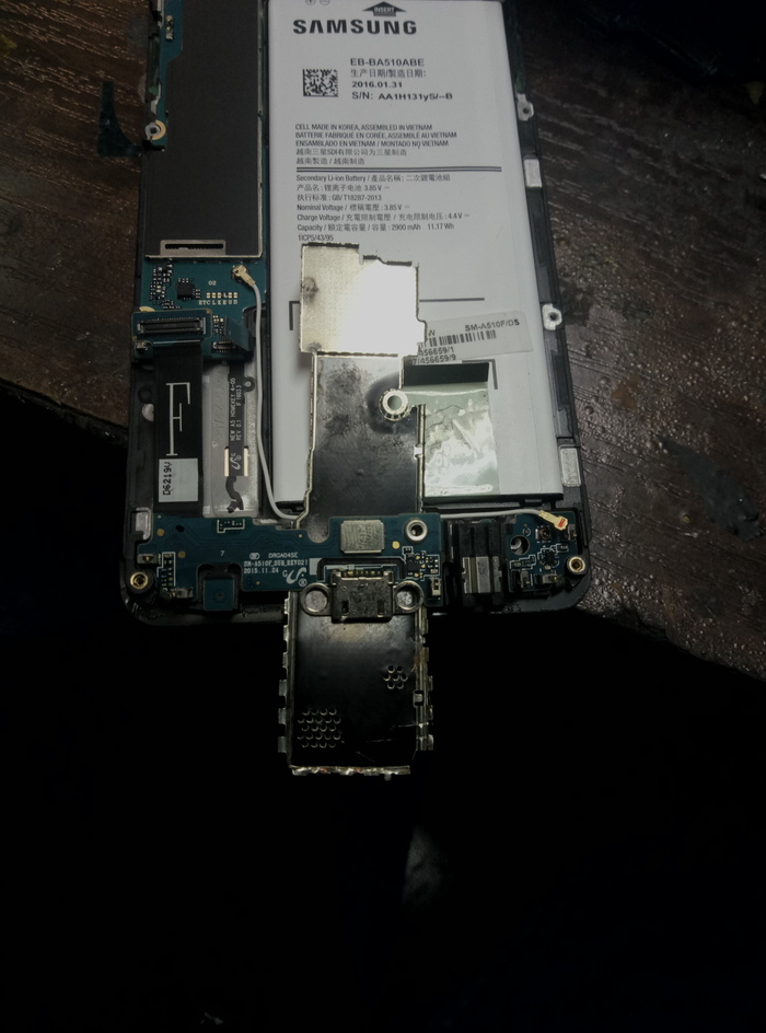 Replacing the connector on modern Samsung phones. - My, Repair of equipment, Samsung, Ремонт телефона, Connector, Longpost