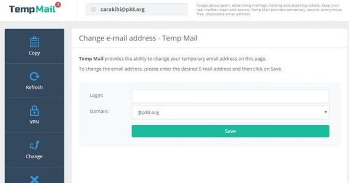 Tempmail