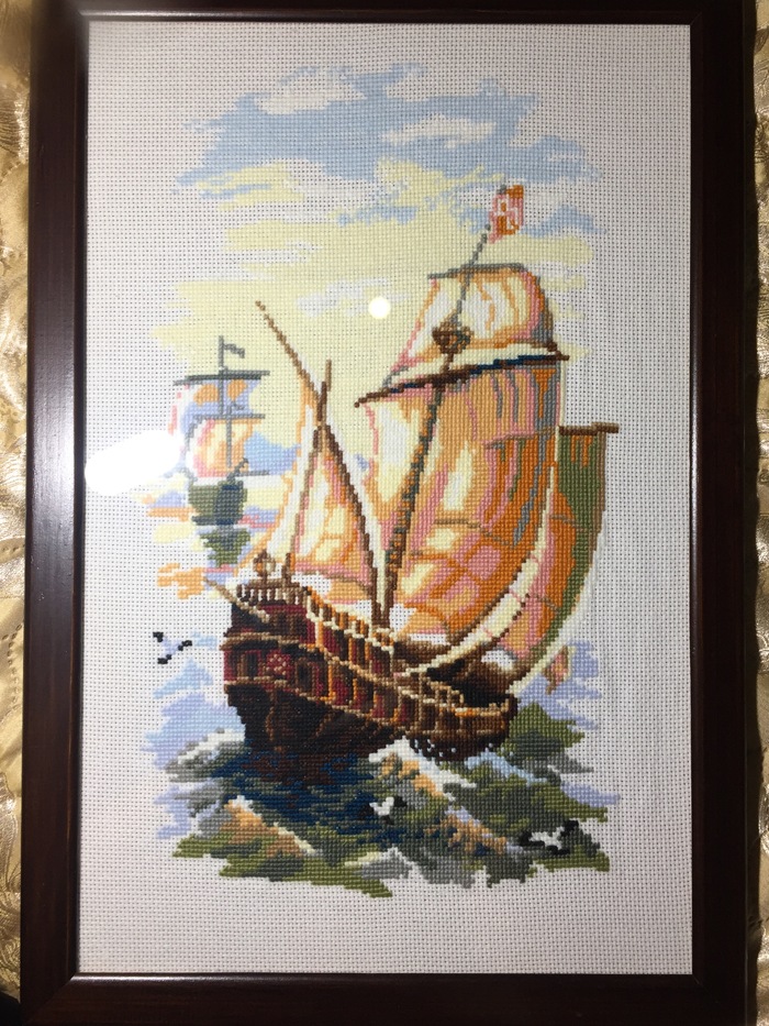 Кораблик поплыл в большое плавание