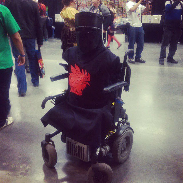 Knight - Cosplay, Knight, Monty Python, Disabled person, The photo, Knights