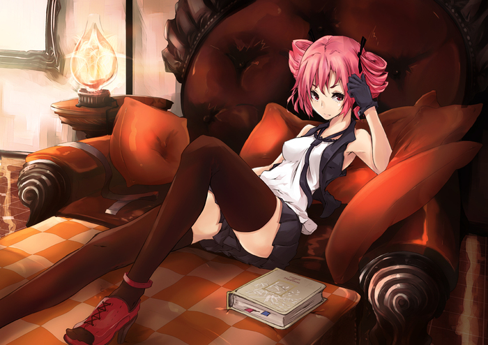 Kasane Teto - Anime, Anime art, Kasane Teto, Utau, Vocaloid, Not anime