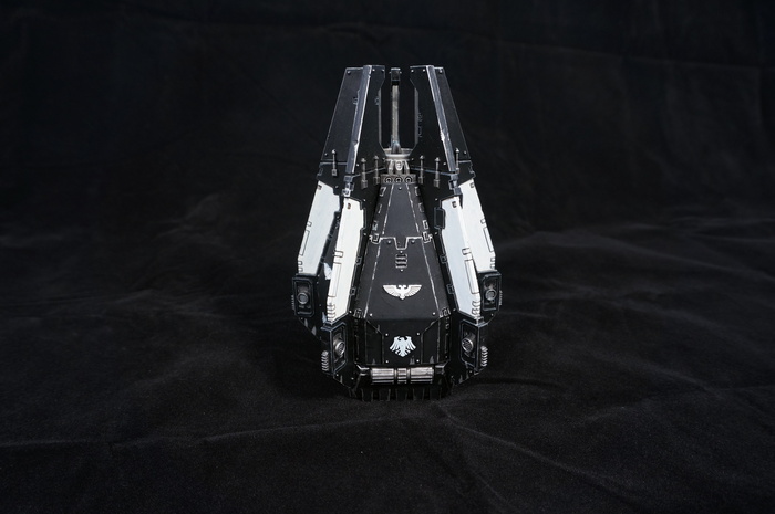 Raven Guard drop pod and predator Wh miniatures, Warhammer 40k, Raven Guard, , , 