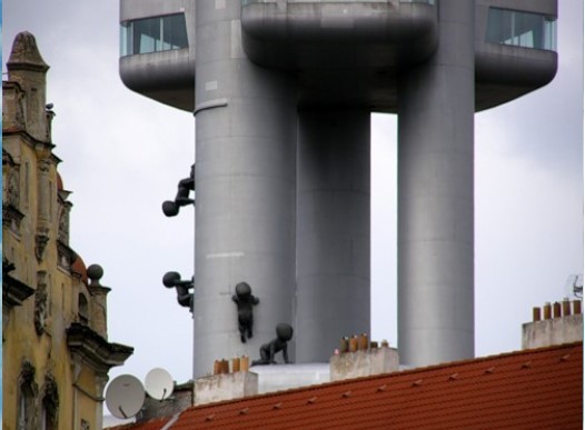 Нетривиальная скульптура Чехии Скульптура, Прага, Черни, Длиннопост