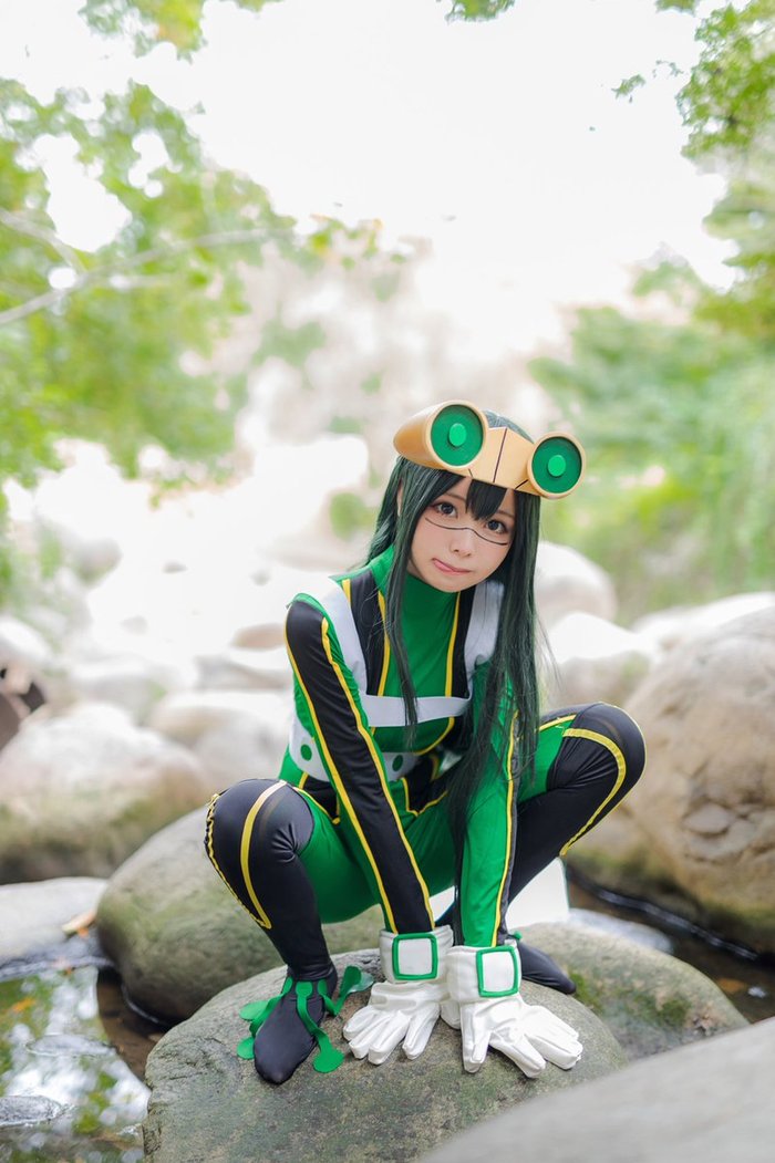 Asui Tsuyu - by - Liyu - Косплей, Аниме, Boku no Hero Academia, Asui Tsuyu, Девушки, Лягушки, Длиннопост