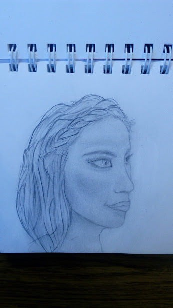 try - My, Girls, Sketch, Beginner artist