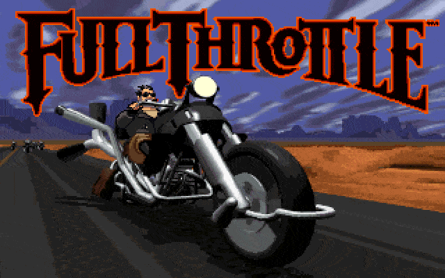 Remembering Old Games: Full Throttle - My, Remembering old games, Games, GIF, My, Longpost, Computer games, Full Throttle
