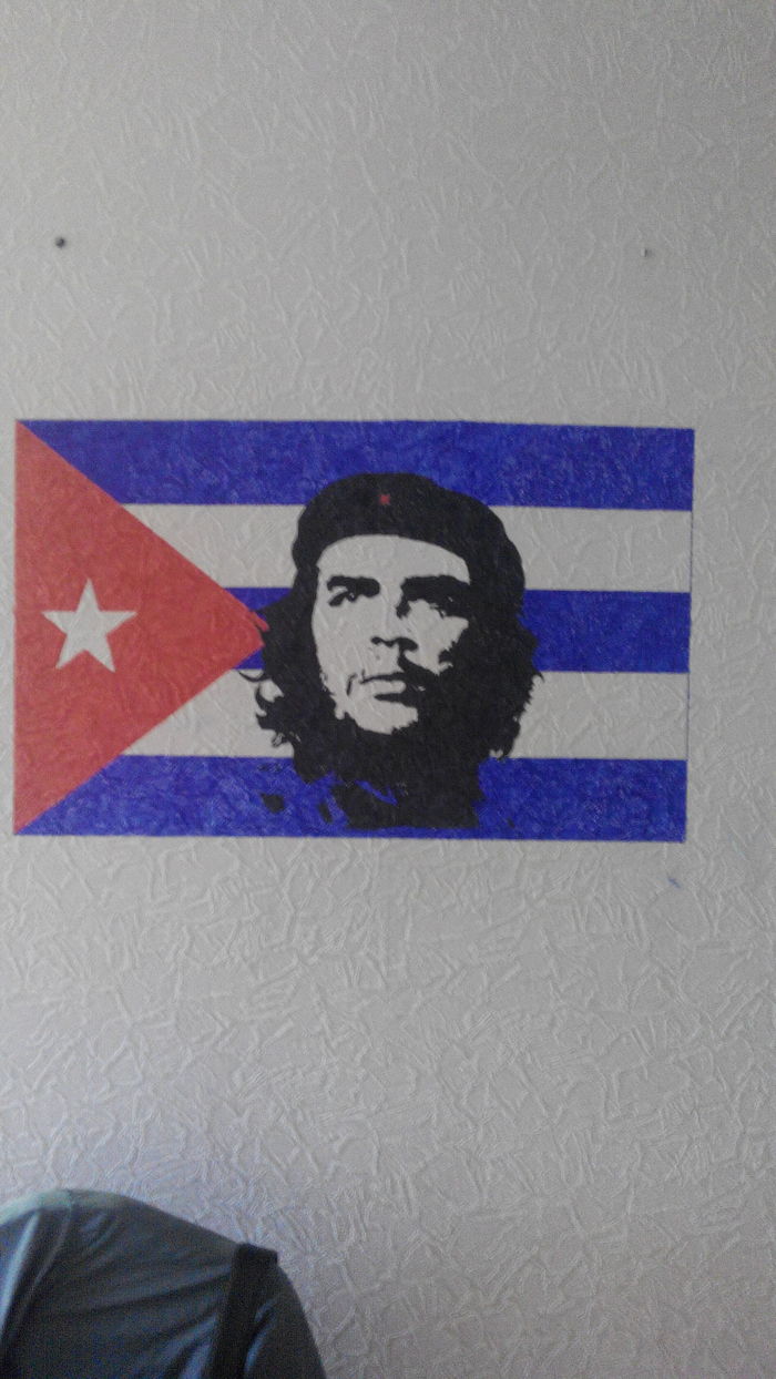 Che Guevara - My, Che Guevara, Wallpaper, Drawing