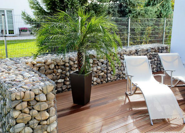 Do-it-yourself gabion fence - My, With your own hands, , , , Longpost