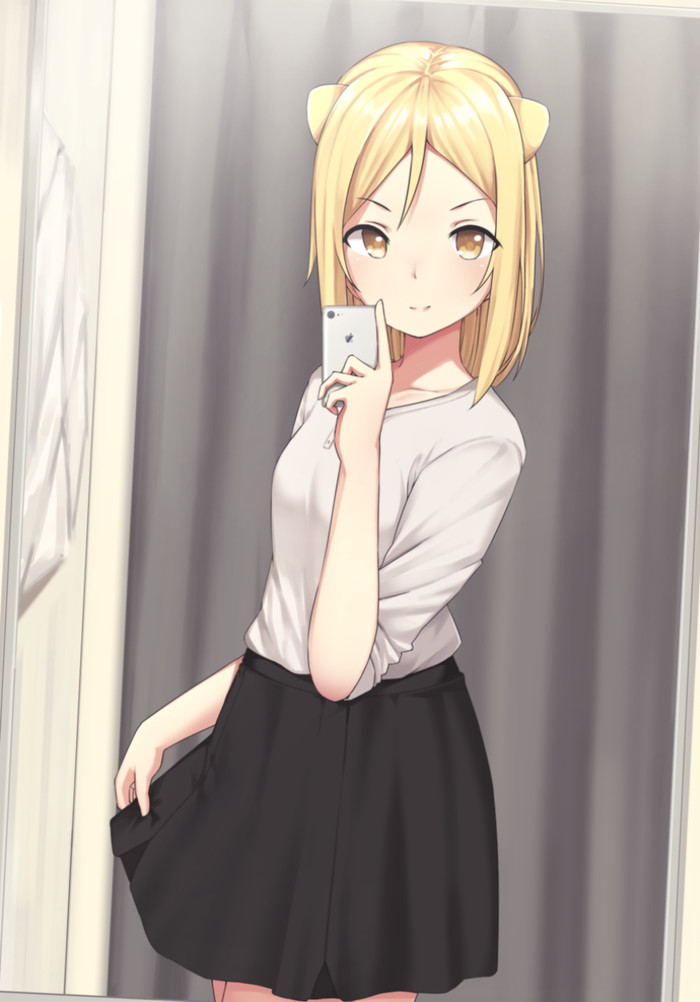 Hikari Takanashi - Hikari Takanashi, Anime, Anime art, Demi-Chan wa kataritai