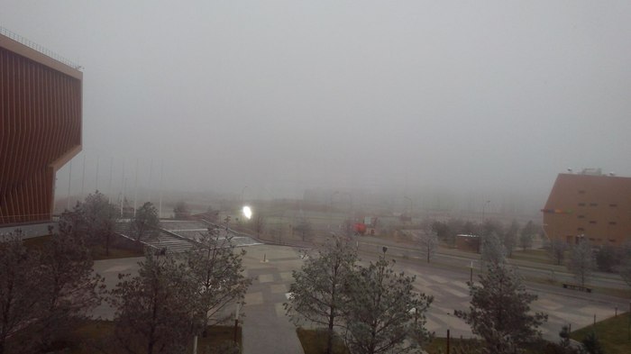 Here is the fog. - Innopolis, Fog, My