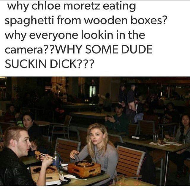 So many questions but so few answers... - NSFW, Chloe Grace Moretz, Box, What's happening?, Booty, 9GAG