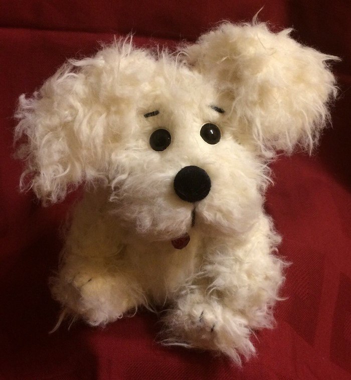 Ahead of the Year of the Dog, we begin to prepare gifts - My, Needlework, Needlework without process, Handmade, Soft toy, Sewing, New Year, Year of the dog, Longpost