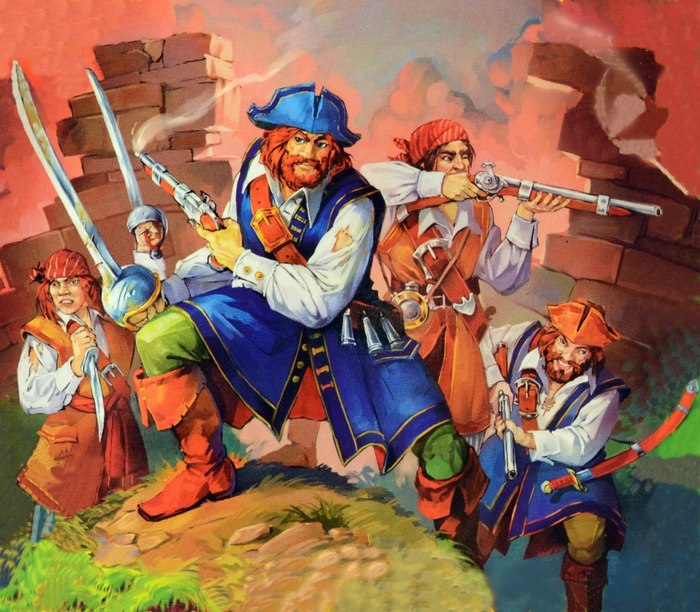 Battles of Fantasy, a history of the Sea Fellowship Squad - Fantasy, Technologist, Pirates, Toy soldiers, Longpost