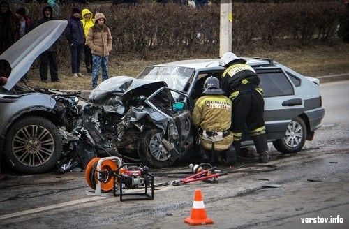 Fatal accident in Magnitogorsk - Magnitogorsk, Road accident, Lada, Death, Longpost, Range rover