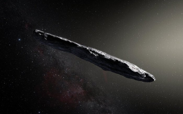 Interstellar alien. - My, Space, Asteroid, Oumuamua, Archeology, Longpost