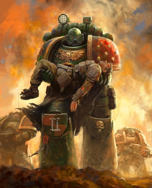 Dark angels. - Warhammer 40k, Cypher, Dark Angels, , Poems, Longpost