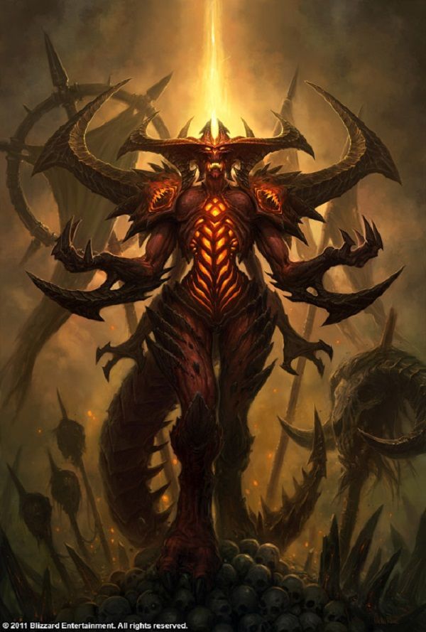 Diablo - Diablo, Blizzard, Game art