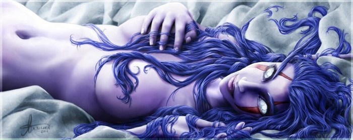 Night elf - NSFW, World of warcraft, Wow, Warcraft, Night elfs, Erotic, Art