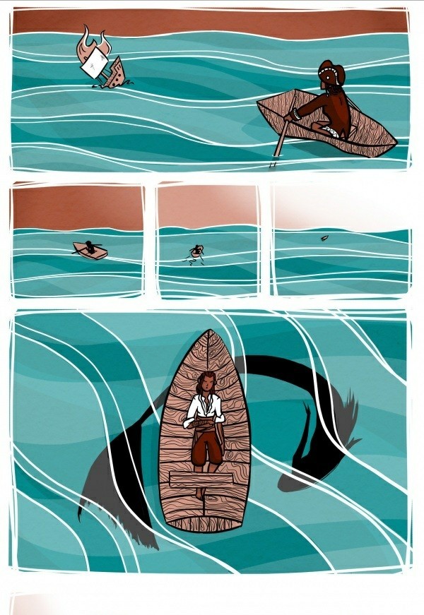 Comic... - Comics, Story, Love, The senses, Sea, Interesting, Longpost