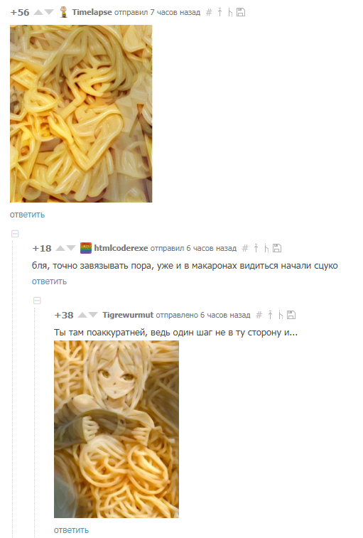 Time to tie - Pasta, Anime, Anime girls