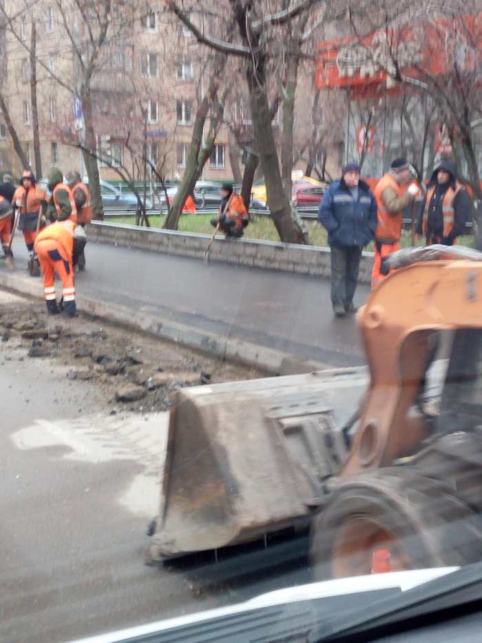 Московские бордюры.. Бордюр, Мэрия, Длиннопост