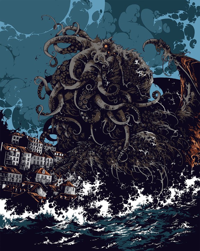 Cthulhu - Cthulhu, Myths of Cthulhu, Lovecraft, Howard Phillips Lovecraft