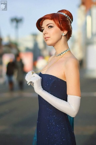 Anastasia - Cartoons, Anastasia, Cosplay, Longpost