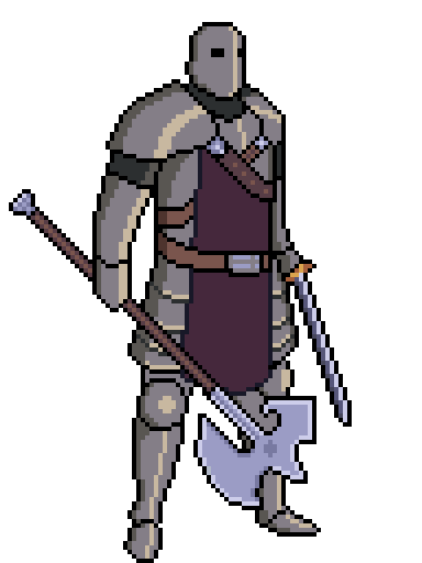 Pixel Knight - My, Knight, Pixel Art, Knights