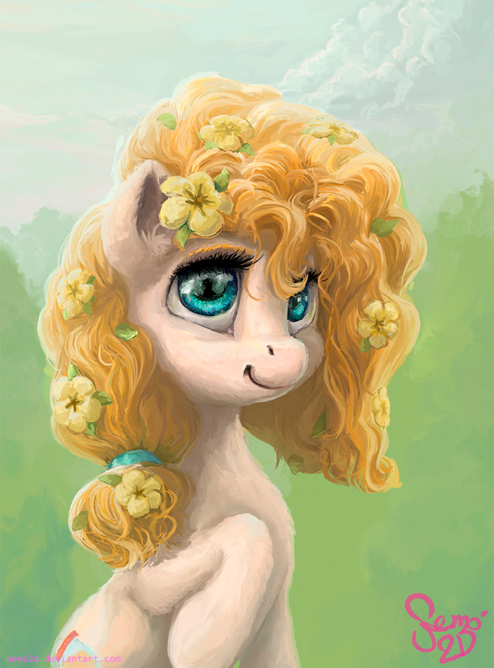 Buttercup - My little pony, PonyArt, Pear butter, MLP Season 7, Nemo2d