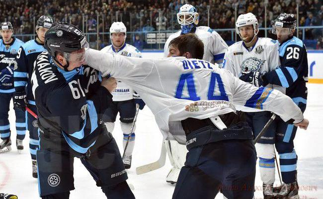They are called bad guys: Top 5 fighters of hockey Siberia of all time - Fight Club (film), Fight, Longpost, , Novosibirsk, KHL, Fight club, HC Sibir, Hockey