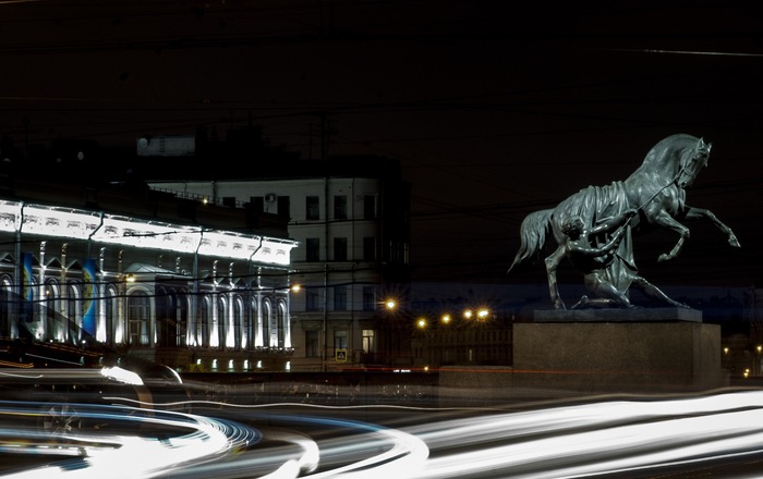 Night Petersburg. - My, Night city, Saint Petersburg, The photo