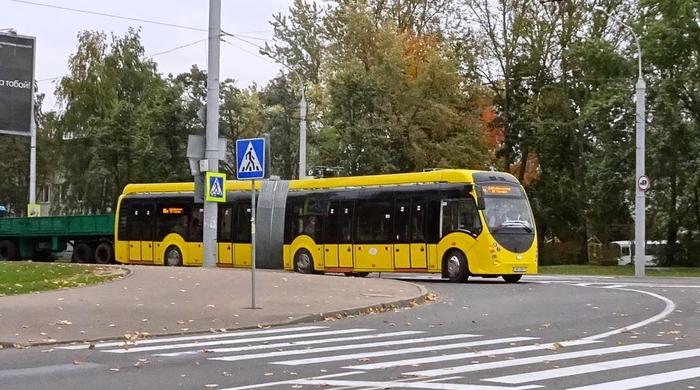 Belarusian city Electric bus - Nautilus of the modern city - My, Electric bus, Vytautas, , Longpost