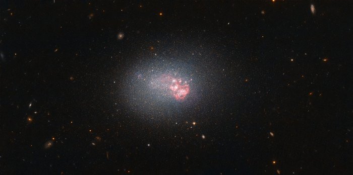 ESO Galaxy 553-46 - size can be deceiving - Astronomy, Astrophysics, , Galaxy, Copy-paste