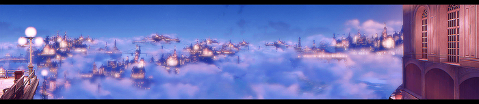 Columbia Panorama. , , Bioshock Infinite, Columbia, , ,  