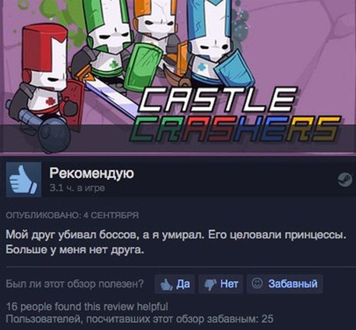 The hard fate of a support - Castle crashers, Review, Steam