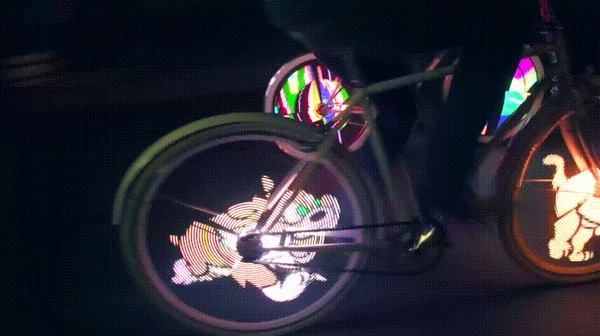 Программируемые светодиоды для велосипедов