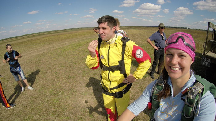 First parachute jump - My, Life stories, Humor, Longpost, Skydiving