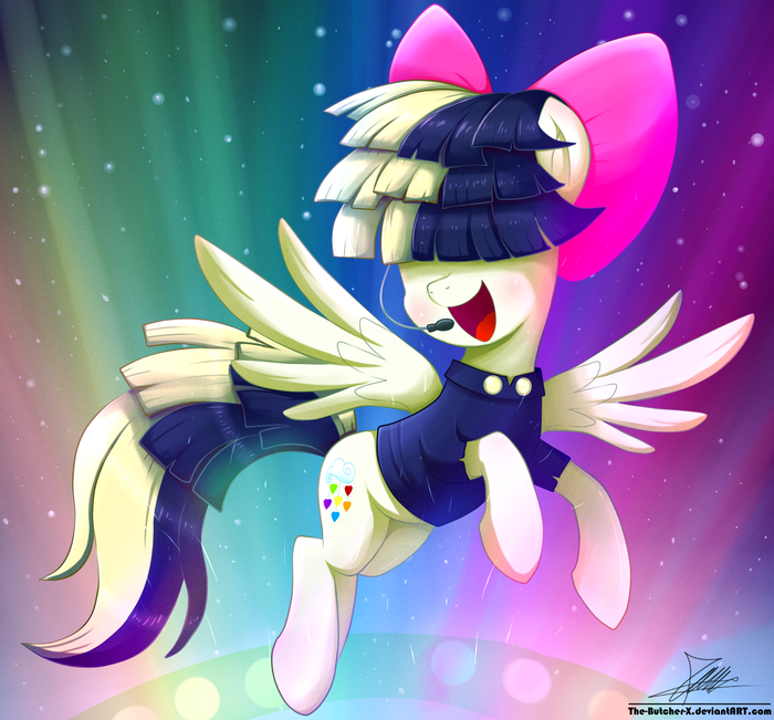 Songbird My Little Pony, Ponyart, Songbird Serenade, My Little Pony: The Movie, Thebutcherx