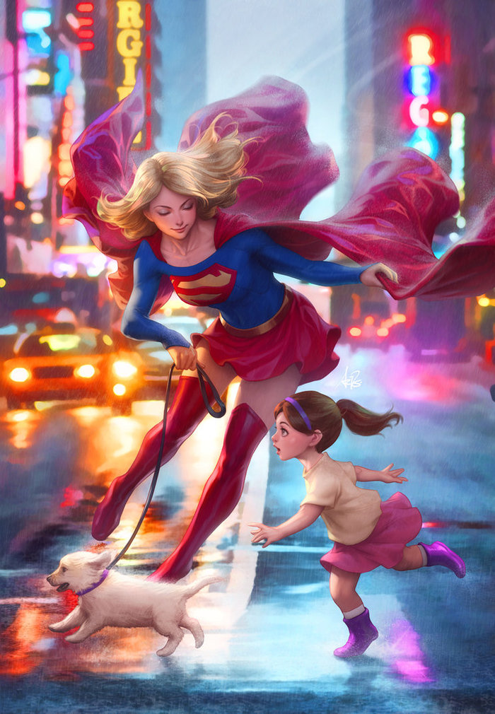 Supergirl DeviantArt, , , , DC Comics, , Artgerm