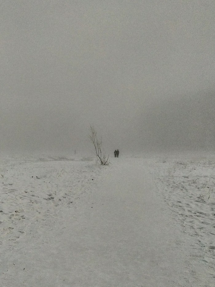 Просто дорога на работу в Якутске