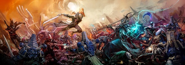 Маски Арлекинов - много и даром - Warhammer 40k, Wh back, Harlequins, Арлекин, Длиннопост