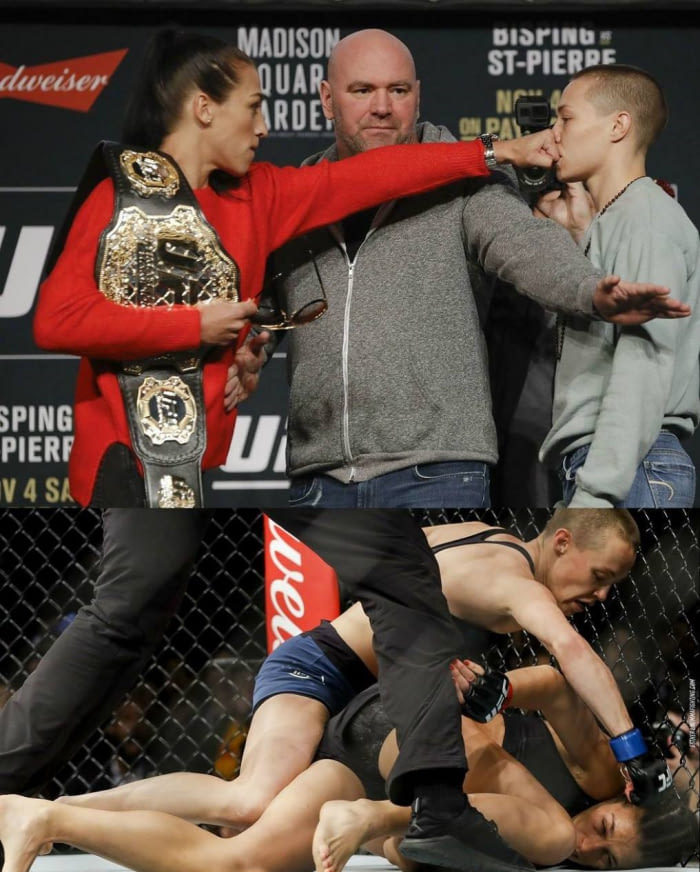 Whoever shows off the most, as a rule, grabs - Ufc, Downgraded, Satisfaction, Rose Namajunas, 